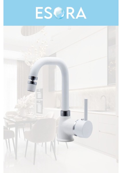 Siyah Robot Duş Seti , Beyaz Köşe Borulu Eviye , Lavabo , Banyo Bataryası 4’lü Set fırsatları