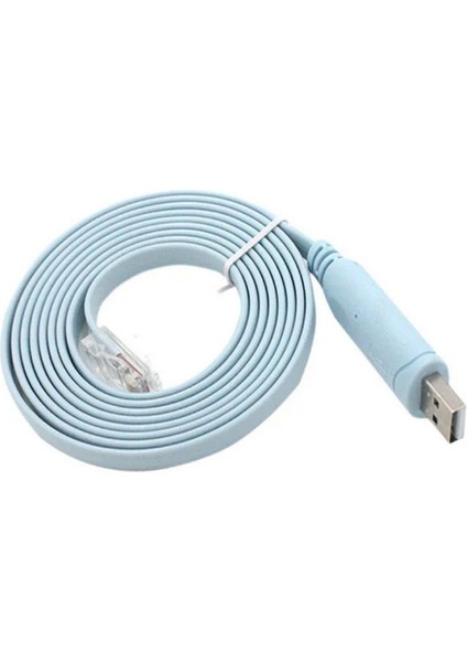 1.5 Metre USB To RJ45 Kablo Usb-A To RJ45 Veri Kablosu Dönüştürücü USB To Ethernet/lan Kablo, FT232RL Çip,