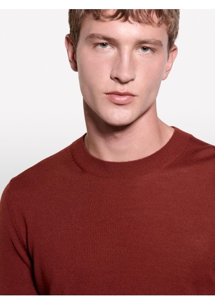 Sisley Yün Karışımlı Bisiklet Yaka Kazak Erkek 1m6 Kazak - 324A11BAS100Y indirimleri