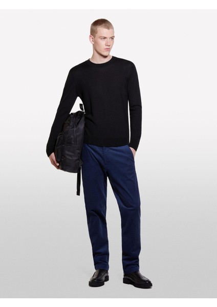 Sisley Yün Karışımlı Bisiklet Yaka Kazak Erkek Siyah Kazak - 324A11BAS100Y indirimleri