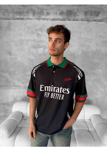 Arsenal Fly Better Taraftar Oversize Erkek T- Shirt indirimleri