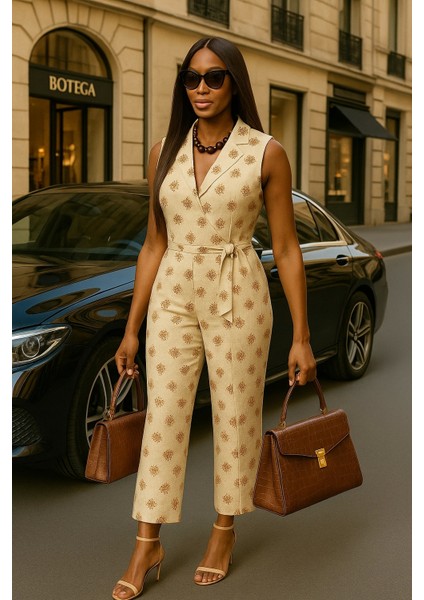 Artemis Organik Kruvaze Bağlama Detay Ikili Keten Pantolon Takım modelleri