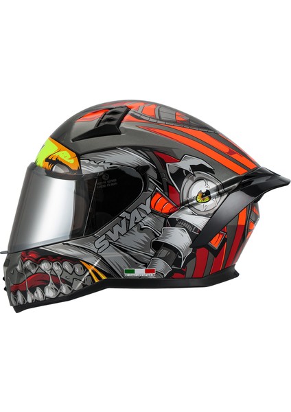 Sw 869 Veno Full Face Güneş Vizörlü Full Face Kask
