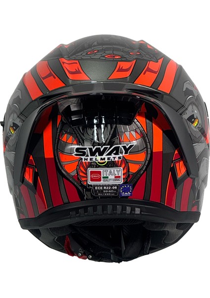 Sw 869 Veno Full Face Güneş Vizörlü Full Face Kask indirimleri