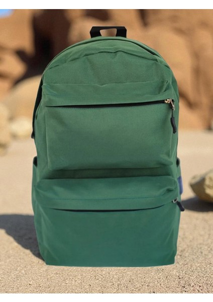 Vip 3 Gözlü Laptop Cebi Okul Çantası Su Geçirmez (44 x 28 x 18 Cm)