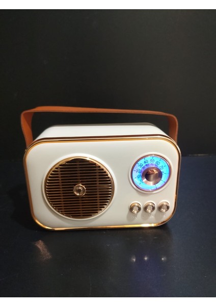 M4-B Nostalji Dizayn Bluetooth Wireless 1200MAH Portable Speaker Hoparlör Ses Bombası