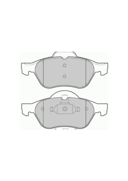 3031355 - Fren Balatası Ön Megane Iı Laguna Iı Iıı 15 Jant