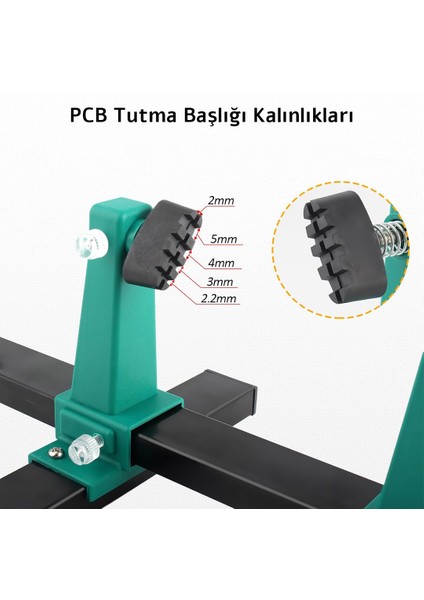 Ayarlanabilir Pcb Levha Board Tutucu Havya Tamir Standı modelleri