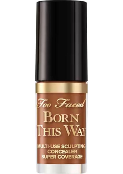 Born This Way Super Coverage Concealer - Kapatıcı, Seyahat Boyu 2 ml - Chestnut