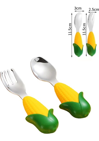 Mısır Figürlü Premium Çocuk Bpa Free Silikon Sap Paslanmaz Çelik Uçlu Çatal-Kaşık Set 9+ Ay fiyatları