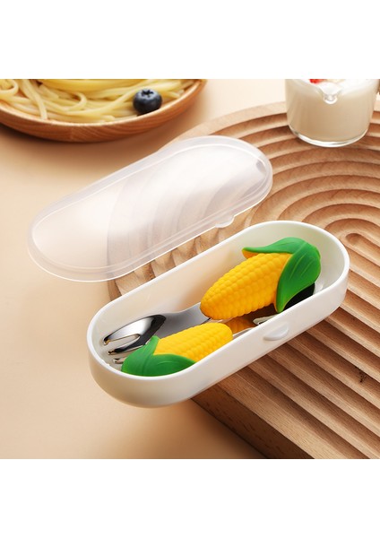 Mısır Figürlü Premium Çocuk Bpa Free Silikon Sap Paslanmaz Çelik Uçlu Çatal-Kaşık Set 9+ Ay modelleri