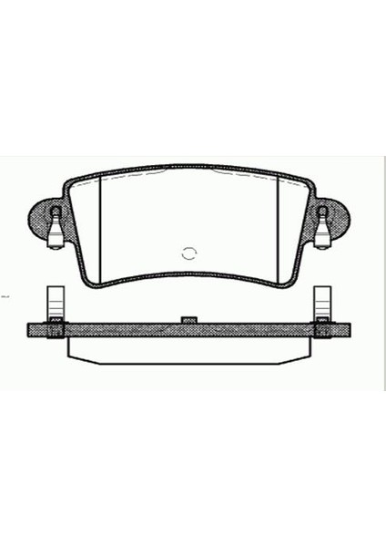 3031366 - Fren Balatası Arka Master Iı / Movano / Interstar 01>