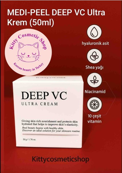 Deep Vc Ultra Krem 50G.