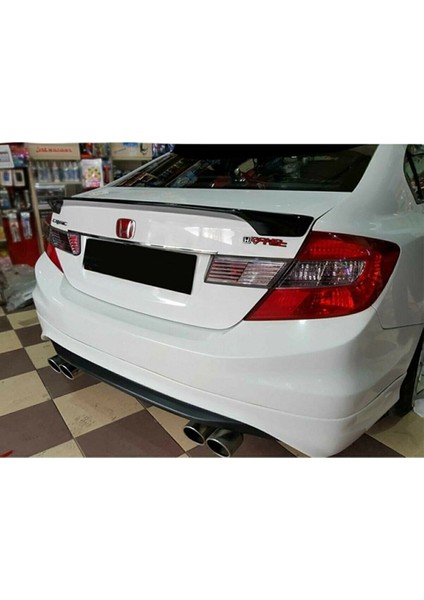 Honda Civic Fb7 Amerikan Bagaj Üstü Ithal Spoiler Parlak Siyah Plastik Spoyler fiyatları