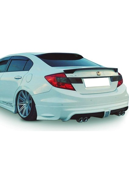 Honda Civic Fb7 Amerikan Bagaj Üstü Ithal Spoiler Parlak Siyah Plastik Spoyler modelleri