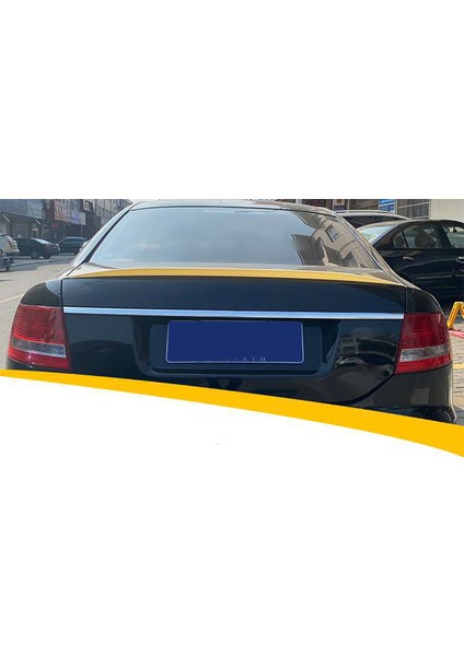 Audi A6 C6 Bagaj Üstü Ithal Spoiler Parlak Siyah Plastik Spoyler 2005-2011 fiyatları