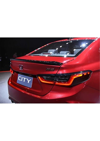 Honda City Rs Bagaj Üstü Ithal Spoiler Parlak Siyah Plastik Spoyler