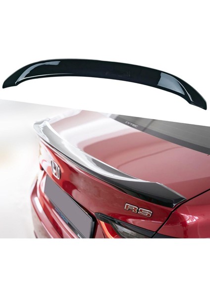 Honda City Rs Bagaj Üstü Ithal Spoiler Parlak Siyah Plastik Spoyler fırsatları