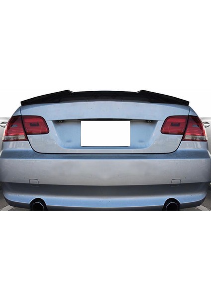 Bmw E92 Coupe M4 Bagaj Üstü Ithal Spoiler Parlak Siyah Plastik Spoyler