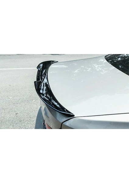 Bmw G30 M4 Bagaj Üstü Ithal Spoiler Parlak Siyah Plastik Spoyler 2017-2020