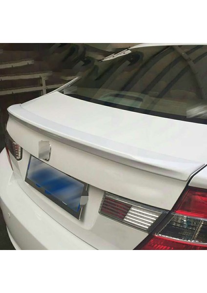 Honda Civic Fb7 Anatomik Bagaj Üstü Ithal Spoiler Parlak Siyah Plastik Spoyler