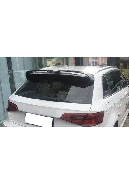 Audi A3 8V Hb Oettinger Ithal Spoiler Parlak Siyah Plastik Spoyler 2014-2019 modelleri