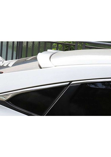 Honda Civic Fb7 M4 Cam Üstü Ithal Spoiler Parlak Siyah Plastik Spoyler