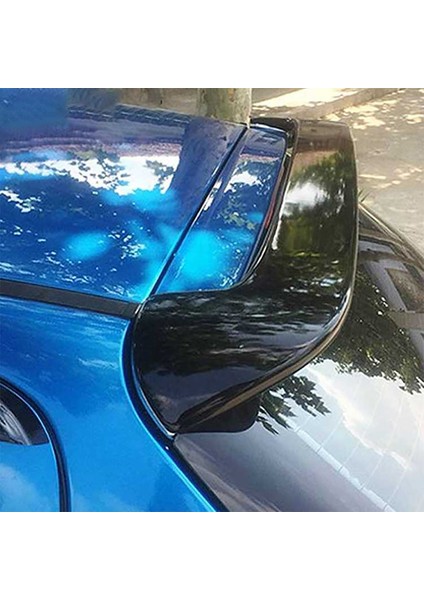 Peugeot 206 Bagaj Üstü Ithal Spoiler Parlak Siyah Plastik Spoyler
