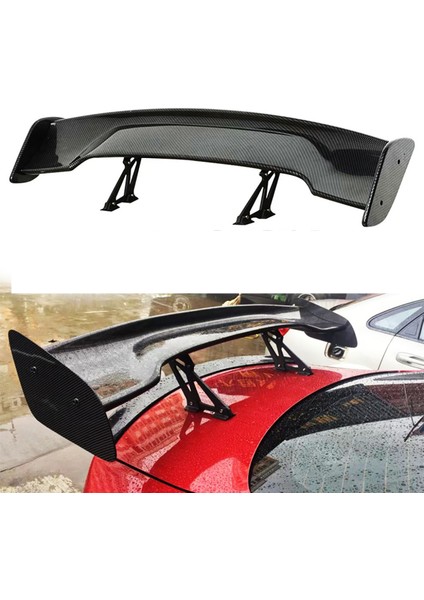 Dtm Abs Tüm Araçlara Uyumlu Bagaj Üstü Ithal Spoiler Parlak Siyah Plastik Spoyler fırsatları