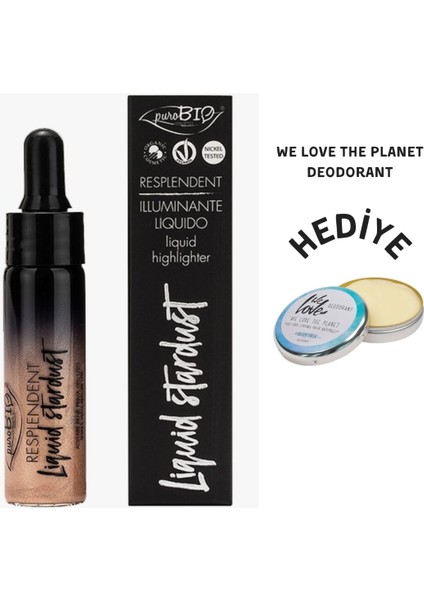 Organik Vegan Işıltı Verici Likit Highlighter