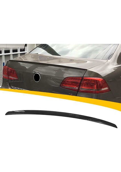 Vw Passat B7 Bagaj Üstü Ithal Spoiler Parlak Siyah Plastik Spoyler fırsatları
