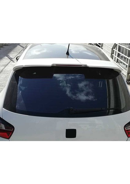 Seat Ibiza Mk4 4 Kapı Cam Üstü Ithal Spoiler Parlak Siyah Plastik Spoyler 2008-2017