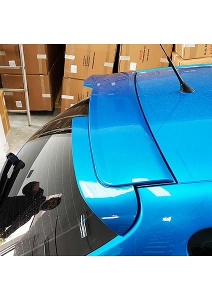Seat Ibiza Mk4 4 Kapı Cam Üstü Ithal Spoiler Parlak Siyah Plastik Spoyler 2008-2017 modelleri