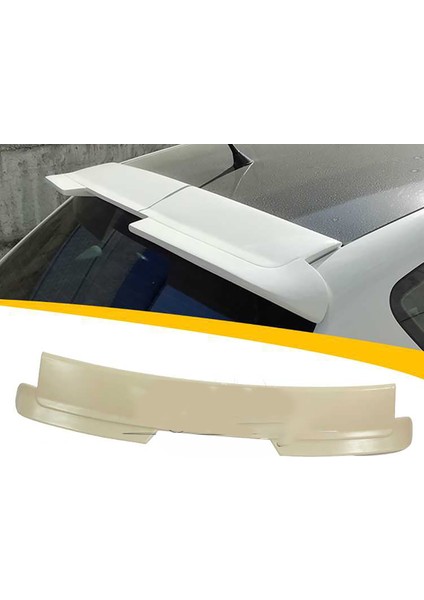 Seat Ibiza Mk4 4 Kapı Cam Üstü Ithal Spoiler Parlak Siyah Plastik Spoyler 2008-2017 indirimleri