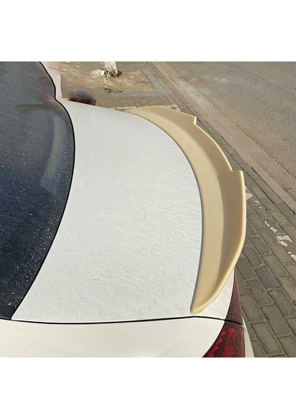 Mercedes C W206 Psm Bagaj Üstü Ithal Spoiler Parlak Siyah Plastik Spoyler 2021+