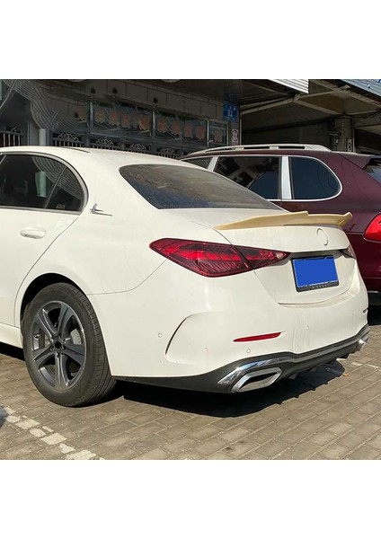 Mercedes C W206 Psm Bagaj Üstü Ithal Spoiler Parlak Siyah Plastik Spoyler 2021+ fiyatları