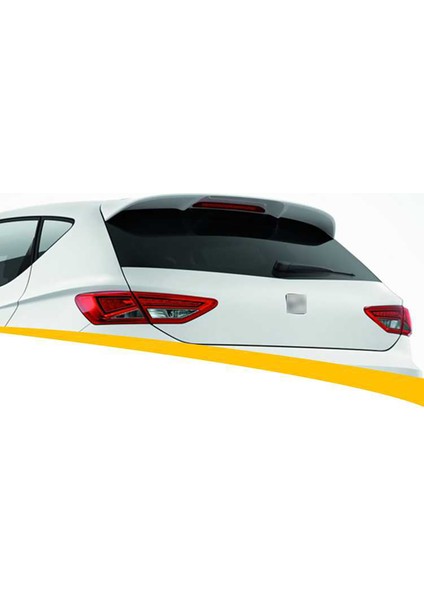 Seat Leon Mk3 Ithal Spoiler Parlak Siyah Plastik Spoyler