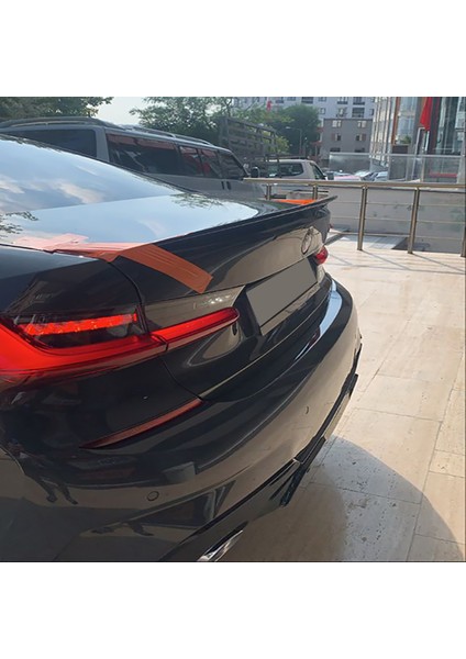 Bmw G20 Bagaj Üstü Ithal Spoiler Parlak Siyah Plastik Spoyler 2019-2022