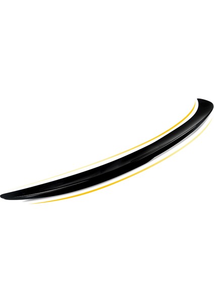 Bmw F10 M Bagaj Üstü Ithal Spoiler Parlak Siyah Plastik Spoyler fiyatları