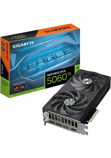 Gıgabyte Geforce Rtx 5060 Tı Eagle Oc 8gb Gddr7 128BIT Dlss 4 Ekran Kartı modelleri
