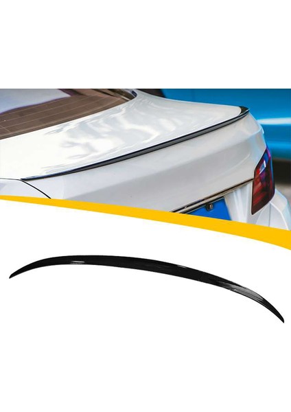 Bmw F10 M5 Bagaj Üstü Ithal Spoiler Parlak Siyah Plastik Spoyler fiyatları