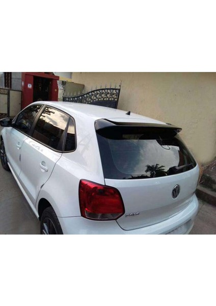 Vw Polo Mk5 Gti Ithal Spoiler Parlak Siyah Plastik Spoyler 2009-2017