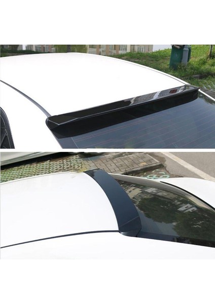 Toyota Corolla Cam Üstü Ithal Spoiler Parlak Siyah Plastik Spoyler 2012-2018