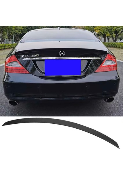 Mercedes Cls W219 Bagaj Üstü Ithal Spoiler Parlak Siyah Plastik Spoyler fiyatları
