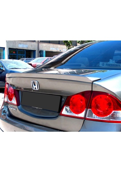 Honda Civic Fd6 Anatomik Bagaj Üstü Ithal Spoiler Parlak Siyah Plastik Spoyler 2006-2011 fiyatları