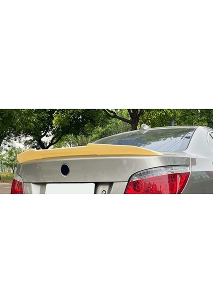 Bmw E60 Psm Bagaj Üstü Ithal Spoiler Parlak Siyah Plastik Spoyler 2004-2010