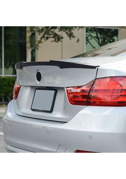 Bmw F32 Coupe M4 Bagaj Üstü Ithal Spoiler Parlak Siyah Plastik Spoyler
