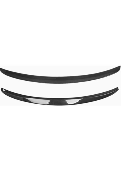 Audi A4 B9 S4 Bagaj Üstü Ithal Spoiler Parlak Siyah Plastik Spoyler 2018+ modelleri