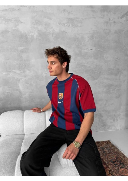 Fc Barcelona Erkek Oversize Retro T-Shirt fiyatları