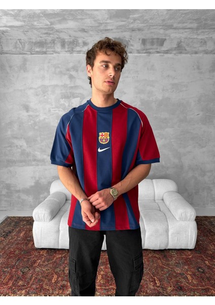 Fc Barcelona Erkek Oversize Retro T-Shirt fırsatları